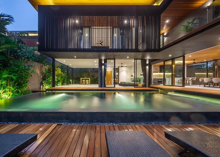 The Continental Modern Luxury 4 Bedroom In Seminyak