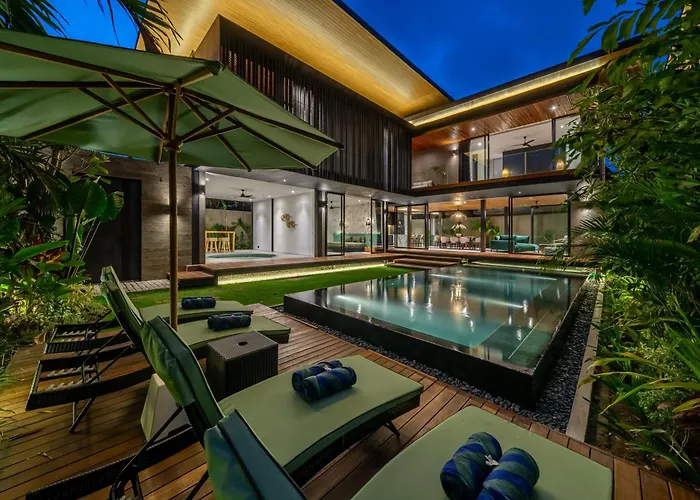 The Continental Modern Luxury 4 Bedroom In Seminyak